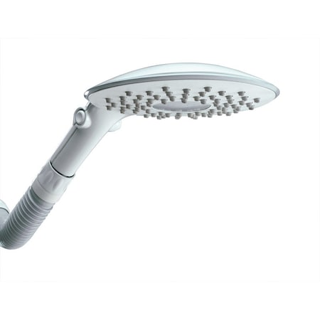 Waterpik Waterpik RainFall White 2 settings Showerhead 1.8 gpm CF-201E
